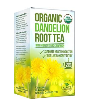 4. The Organic Dandelion Root Tea, The Detox Tea – The best herbal tea for Improving Digestion system and Immune system.