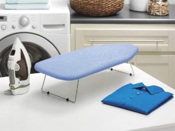 #4. Tabletop Ironing Board With Scorch Resistant Cover