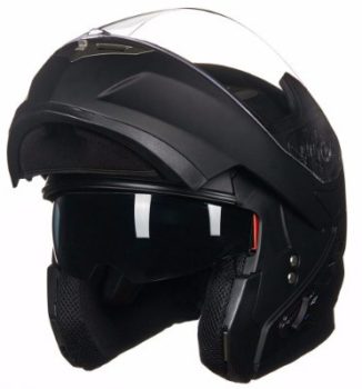 #4. Bluetooth Integrated Modular Flip up Full Face Motorcycle Helmet