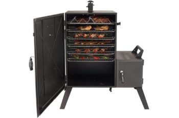 4. Dyna-Glo Wide Body Vertical Offset Charcoal Smoker