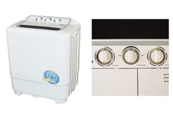 4. Panda Compact Portable Washing Machine with Spin Dryer