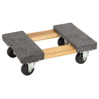 5. Mover’s Dolly 1000 lbs. weight capacity, 18″ L x 12-1/4″ W