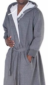 5. Men’s Cotton Bathrobe