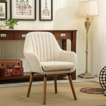 5. Roundhill Furniture Tuchico Contemporary Fabric Accent Chair