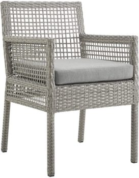 5. Modway Aura Wicker Patio Arm Chair