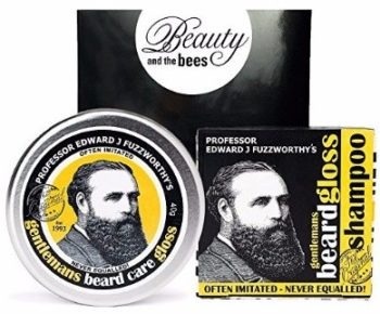 #5. Beard Care Kit Professor Fuzzworthy Beard Care Gloss