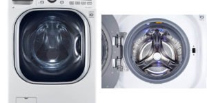 5. LG WM3997HWA Ventless 4.3 Cu. Ft. Capacity Steam Washer/Dryer