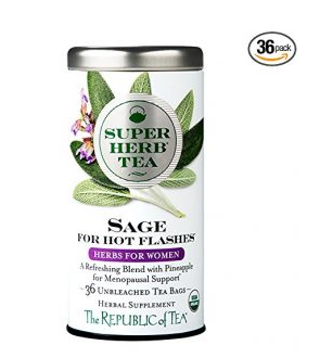 6. The Organic Sage Super  Herbal Tea – The Best Herbal Tea for women, to Support health benefits and brain health.