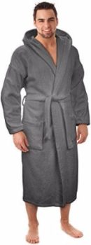 #6. Hooded Terry Bathrobe