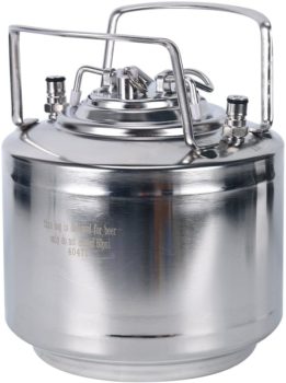 6. YaeBrew Stainless Steel 1.6 Keg System