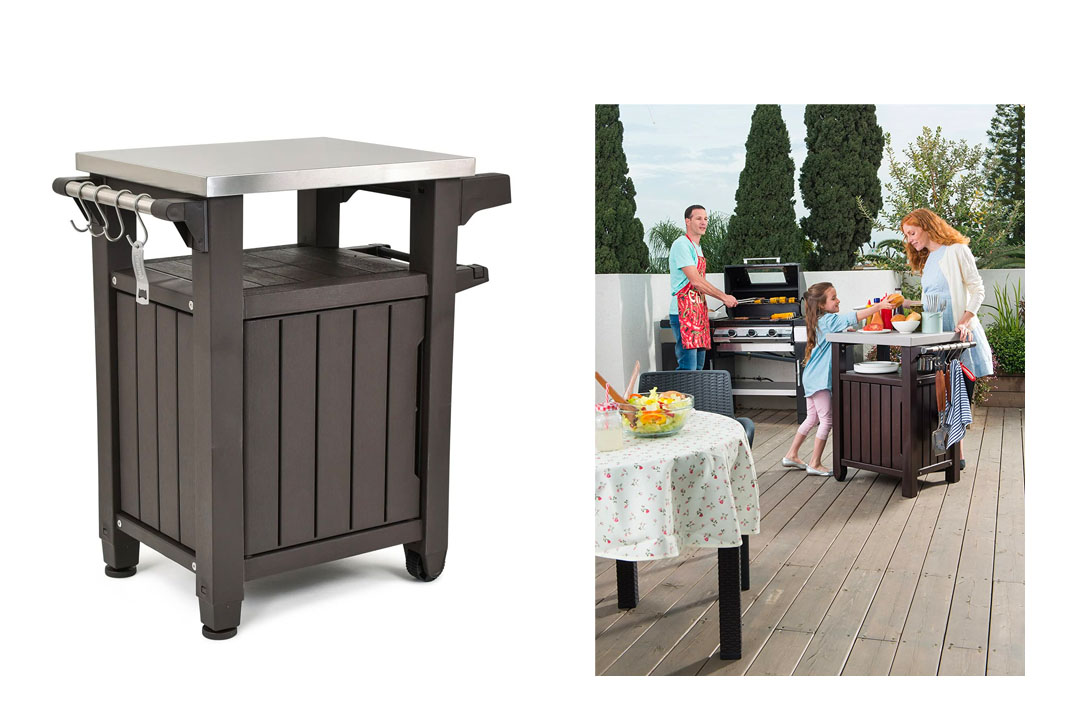 6. Keter Unity Entertainment Storage Table