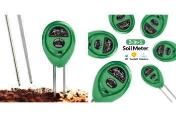 6. Soil pH Meter, 3-in-1 Soil Test Kit For Moisture, Light & pH, A Must Have For Home And Garden, Lawn, Farm, Plants, Herbs