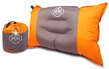 #7. Compressible Self Inflating Camping Pillow