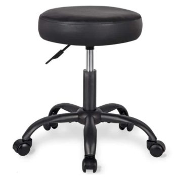 7. Amolife Multi-Purpose Hydraulic Adjustable Round Chair Drafting