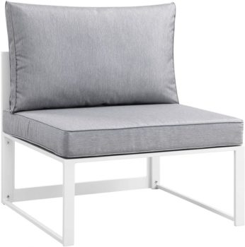 7. Modway Fortuna Patio Armless Chair