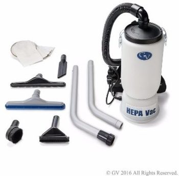 #9. 6 Quart HEPA backpack vacuum