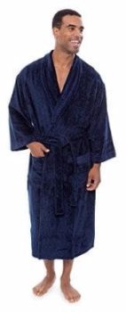 #9. Men’s Terry Cloth Bath Robe