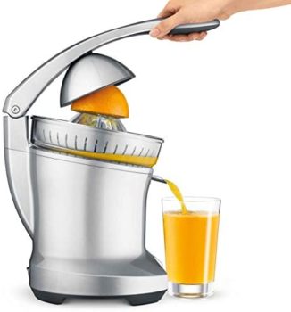 9. Breville BCP600SIL Citrus Press Motorized Juicer