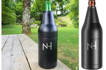 9. North Hart Vacuum Insulated Beer Bottle Coolers & Beer Bottle Insulator