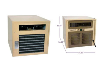 2. Breezaire WKL-2200 Wine Cellar Cooling Unit Max Room Size = 265 cu ft