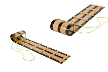 3. Flexible Flyer 6 Foot Classic Wooden Toboggan