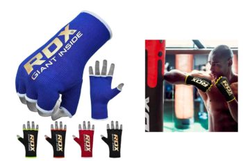 5. RDX Boxing Inner Mitts Hand Wraps MMA Fist Protector Bandages