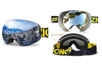 6. ZIONOR Lagopus X7 Ski Goggles