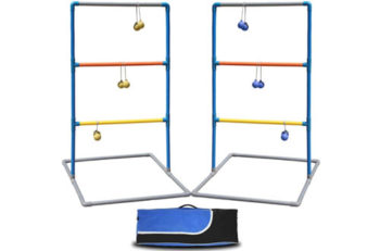 6. Juegoal Ladder Toss Ball Game Set Yard Games for Kids Adults
