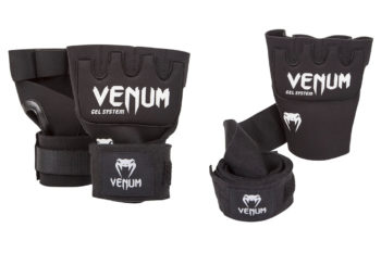 . Venum “Kontact” Gel Glove Wraps, Black