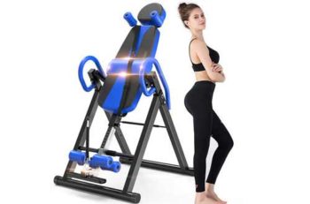 8. Bigzzia Gravity Inversion Table with Back Stretcher Machine