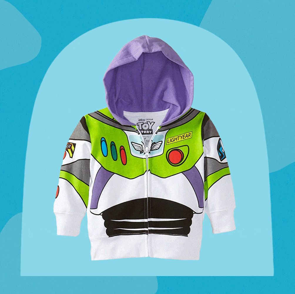 gif of buzz lightyear costumes cycling through