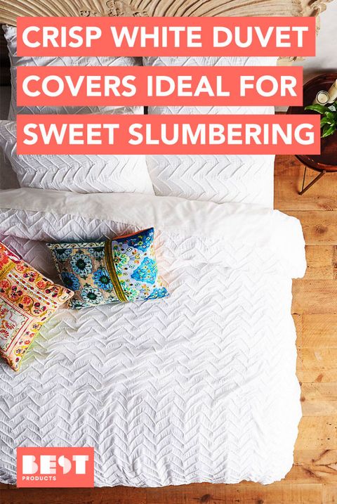 white duvet covers