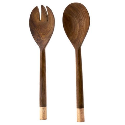 Urban Farm 2 Piece Salad Fork and Spoon Set by Thirstystone