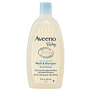 Aveeno Baby Wash & Shampoo For Hair & Body, Tear-Free, 18 Oz.  - Baby Shampoos