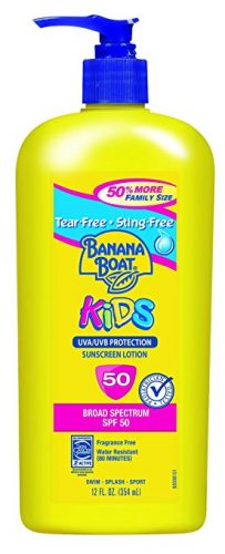 Banana Boat Sunscreen Kids Family Size Broad Spectrum Sun Care Sunscreen Lotion - SPF 50, 12 Ounce - Sunscreen For Kids