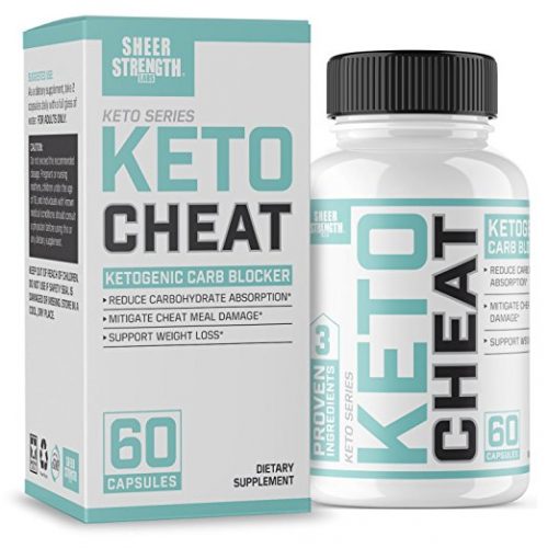 Extra Strength Ketogenic Carb Blocker & Appetite Suppressant - Promotes Healthy Weight Loss - White Kidney Bean, Green Tea Extract, & Cinnamon - 60 Fat Burner Pills - Sheer Strength Labs - Appetite Suppressant