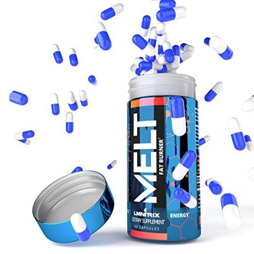 MELT - Best Thermogenic Fat Burner For Men & Women - Appetite Suppressant Pills for Fast Weight Loss - Real Results Guaranteed - 60 caps - Appetite Suppressant