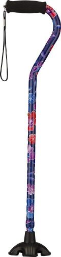 NOVA Sugarcane with Offset Handle, Maui Flowers - Quad Canes