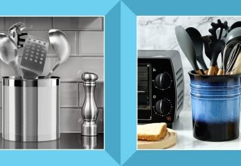 10 BEST KITCHEN UTENSIL HOLDERS THAT ELIMINATE COUNTER CLUTTER IN STYLE