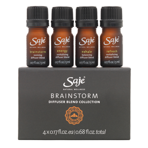 Saje Brainstorm Diffuser Blend Collection